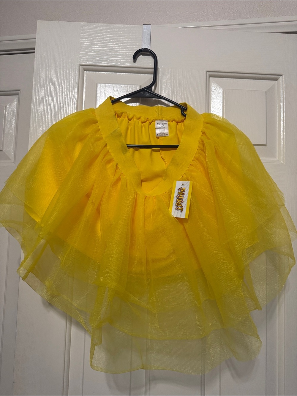 Spirit Bright Yellow Tulle Costume Skirt